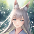 和服狐耳さん 4枚目