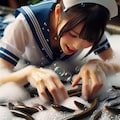 超ハードなウナギの掴み取り 9枚目