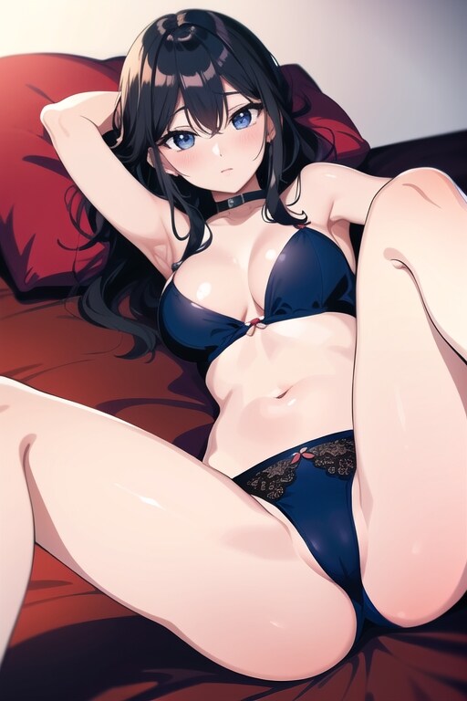 黒髪ロング娘