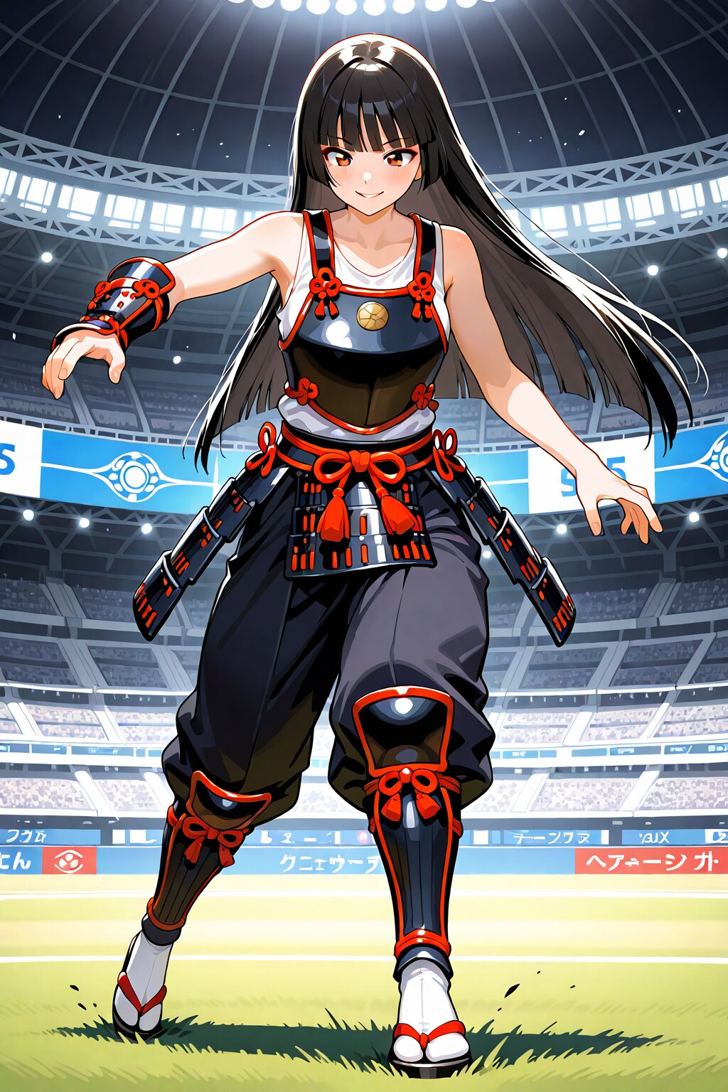かっこかわいい武道家細川百合香のサッカー