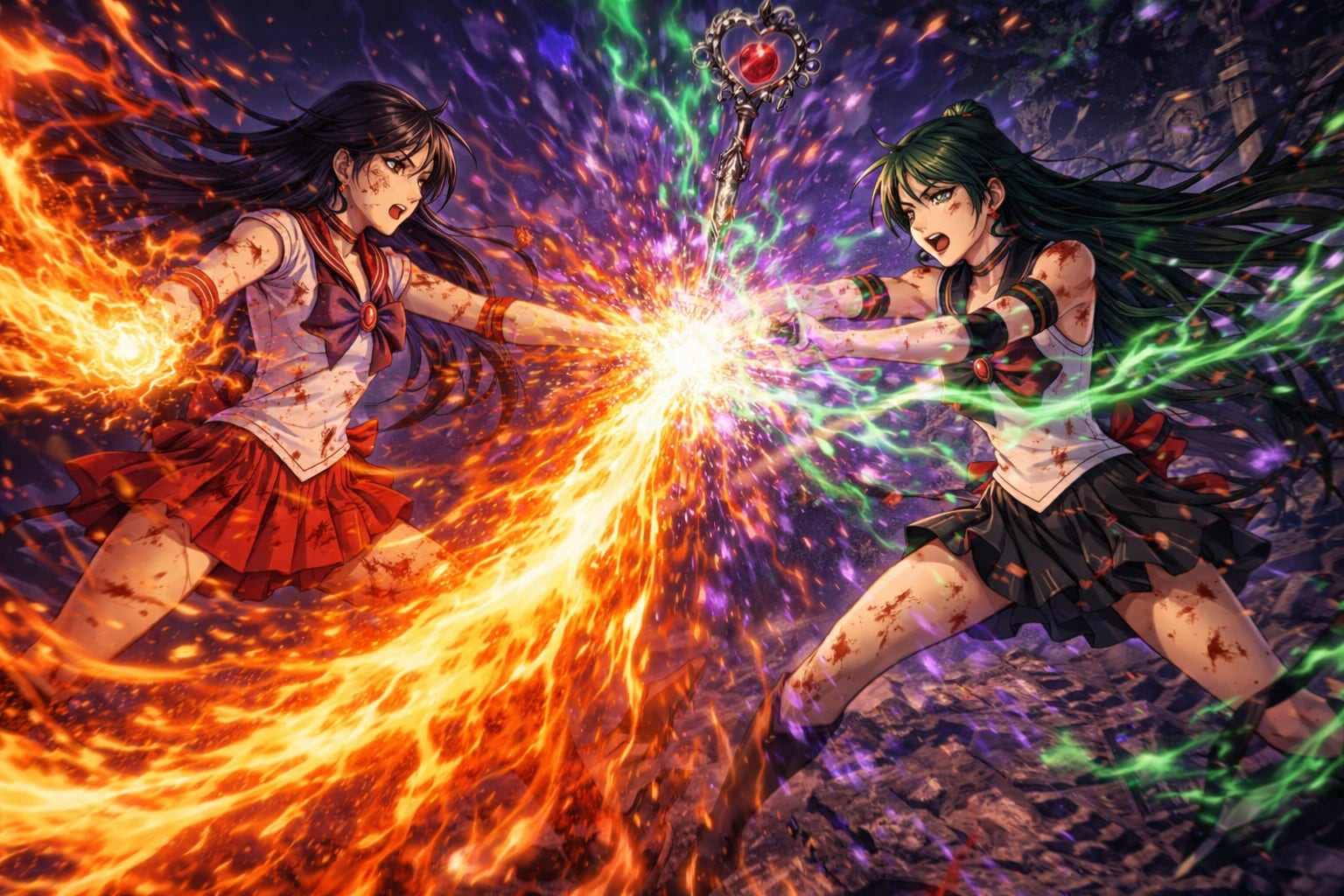 麗馬と良冥！最終話5 | の人気AIイラスト・グラビア