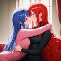 慈悲を称える百合の抱擁 2枚目