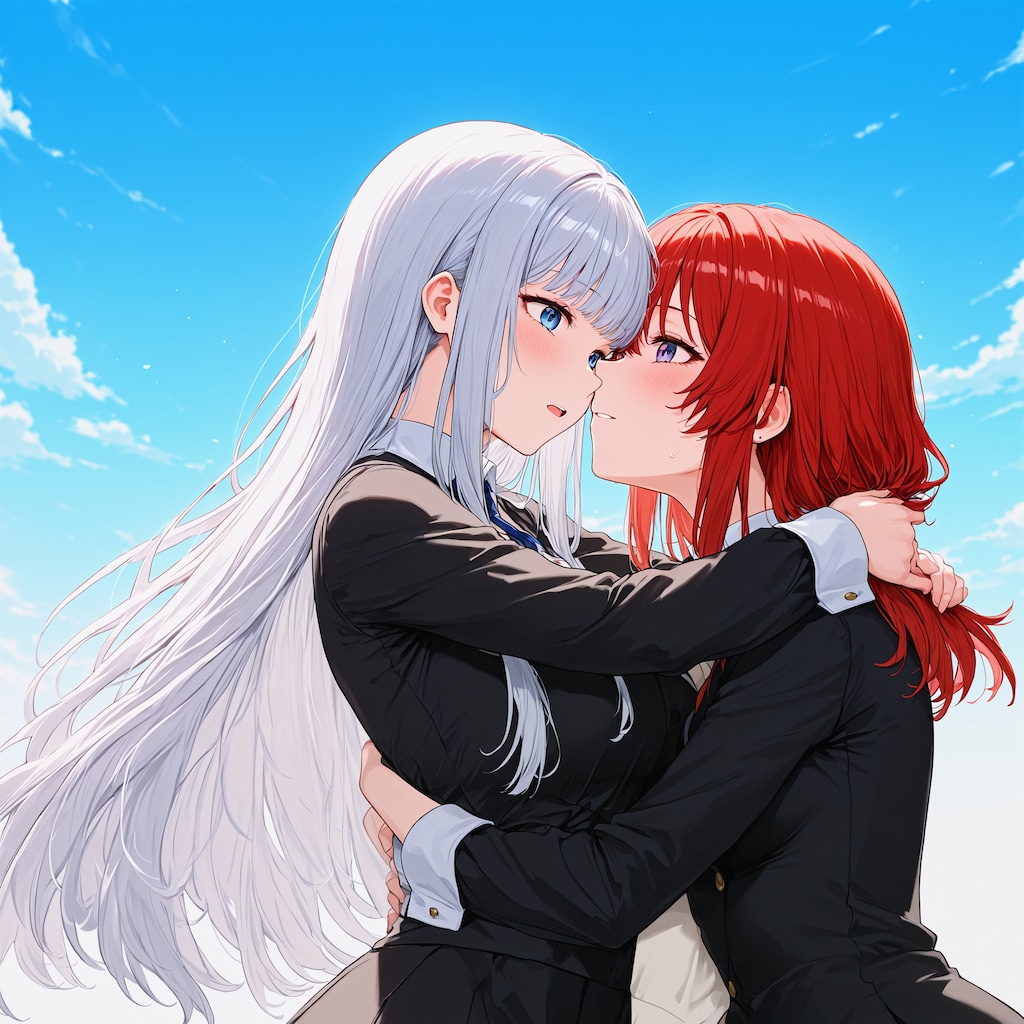 慈悲を称える百合の抱擁