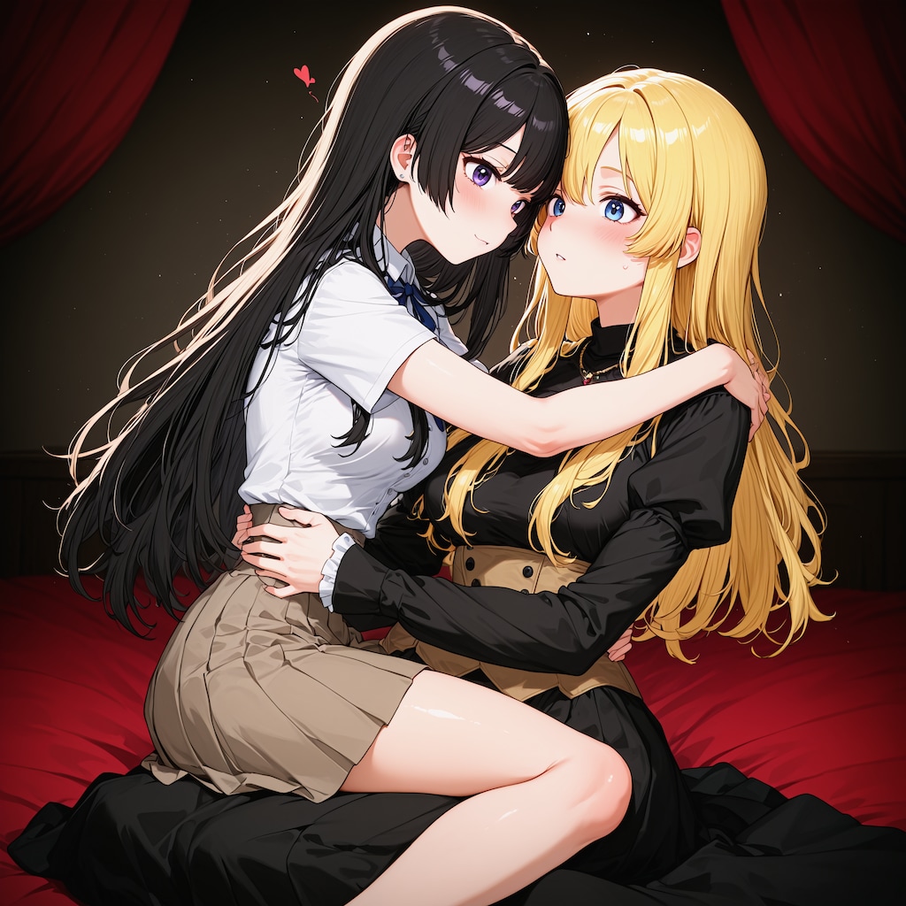 慈悲を称える百合の抱擁