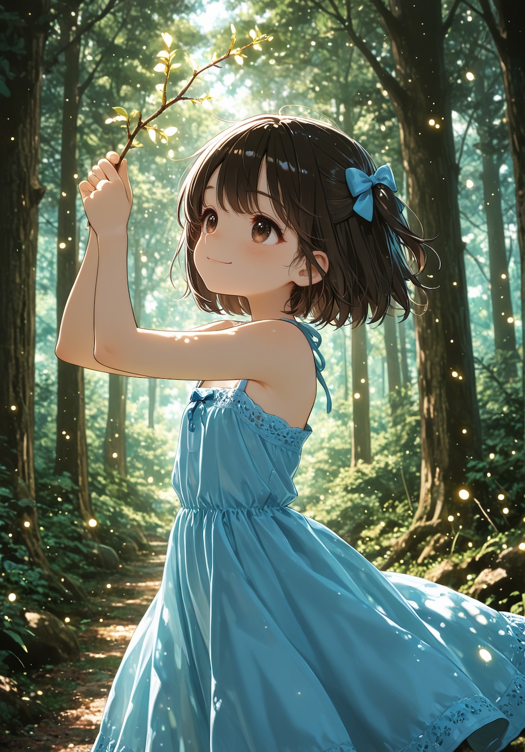枝先に宿る、小さな魔法