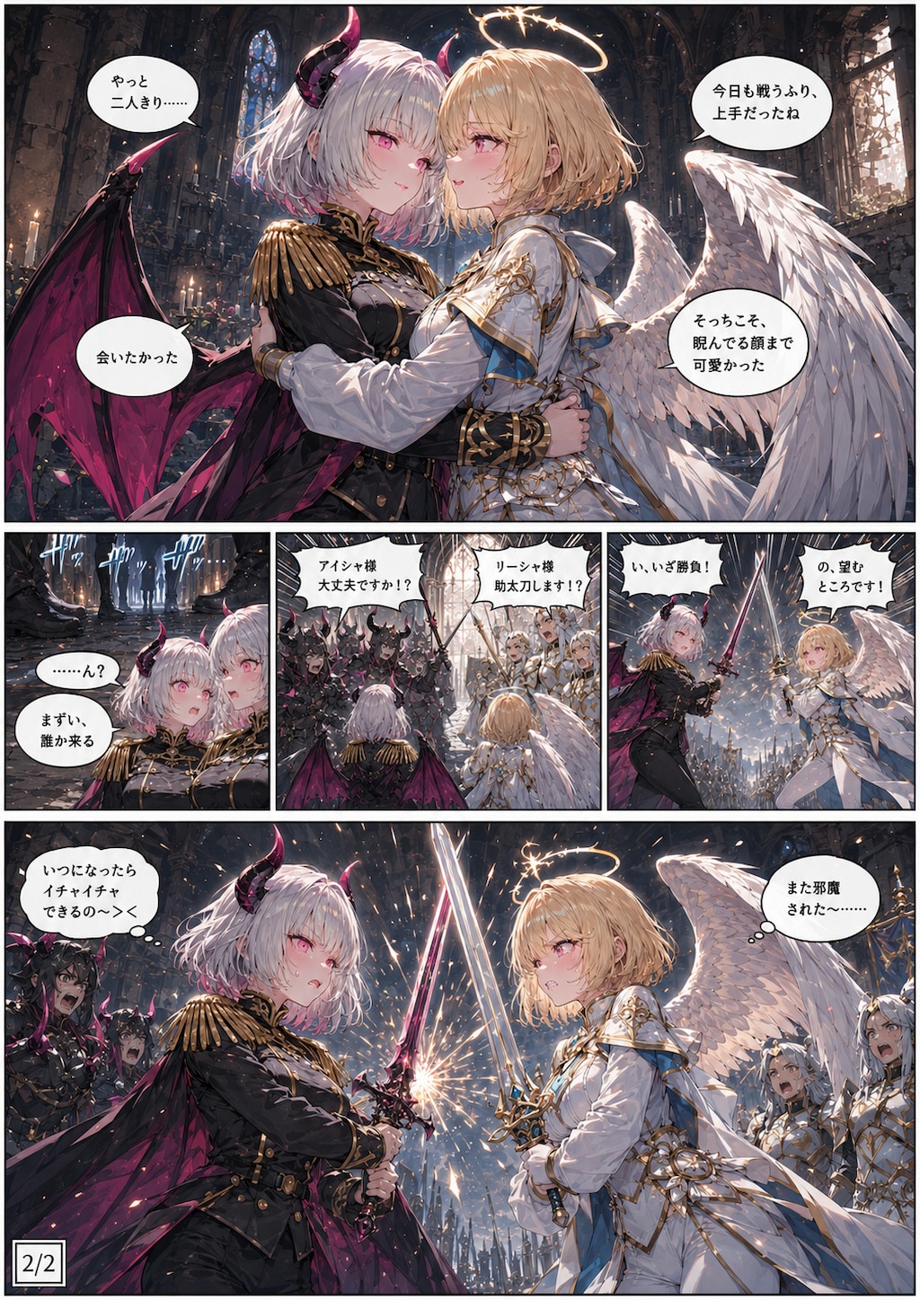 天使 vs 悪魔💕