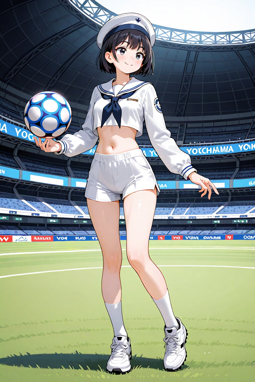 ネーブルセーラー大桃桃香のサッカー