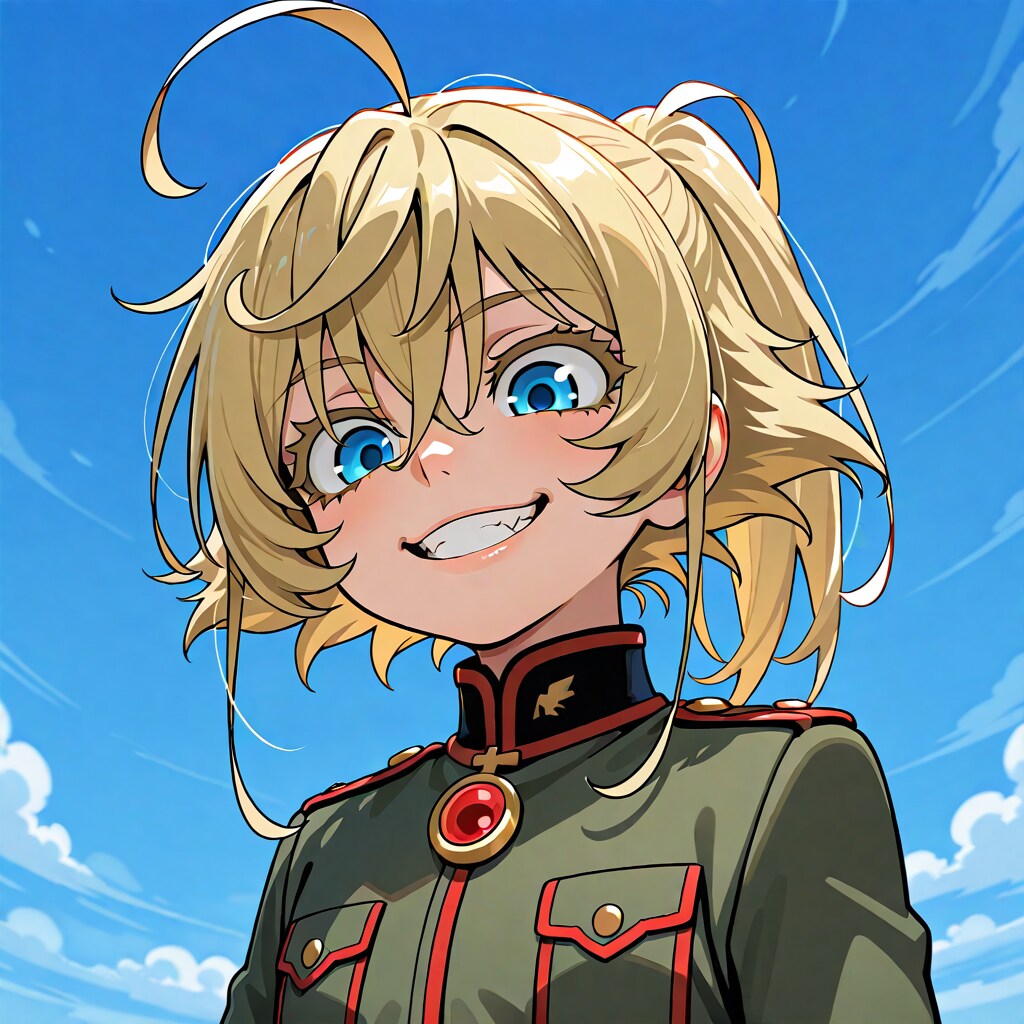 ターニャ　笑顔