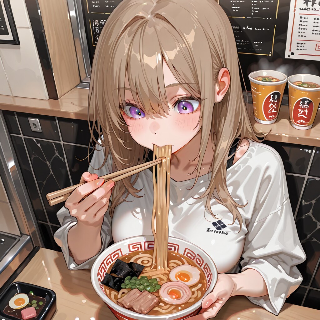 ECHIDNA実力テスト「ラーメンと箸」