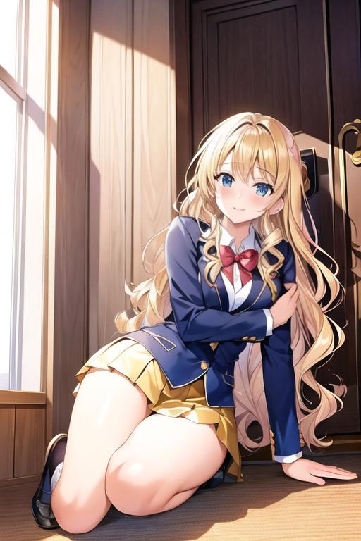 金髪ブレザーJK（女子高生）2