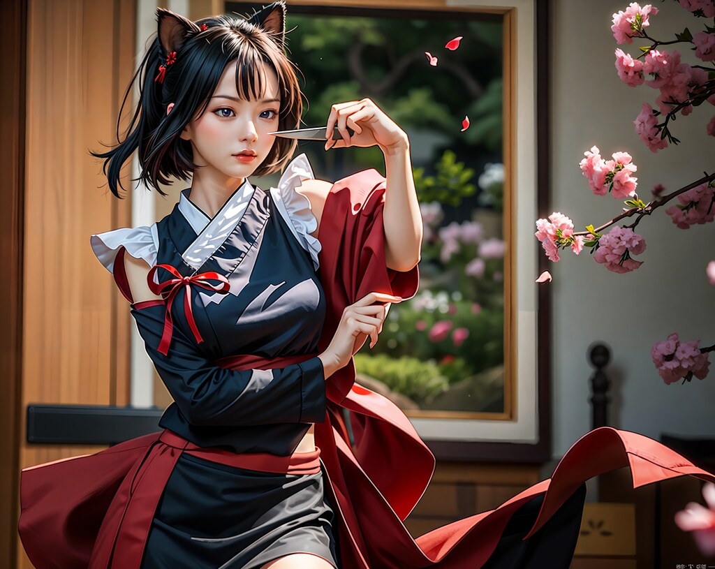 ネコミミくノ一潜入調査