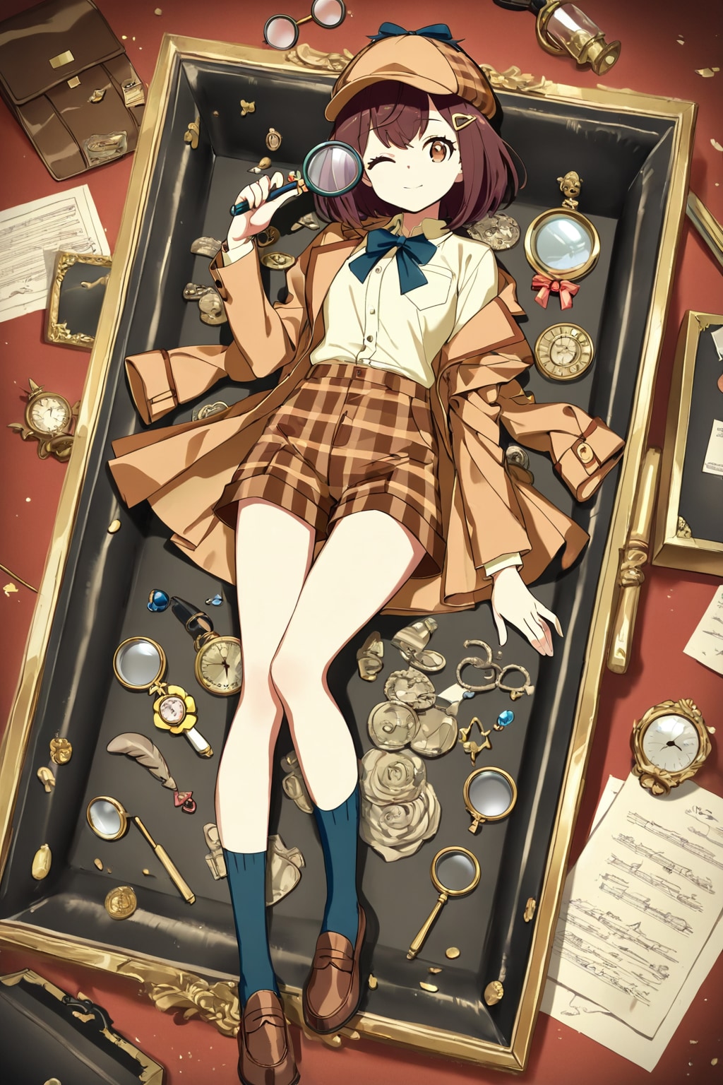 探偵女子 | の人気AIイラスト・グラビア