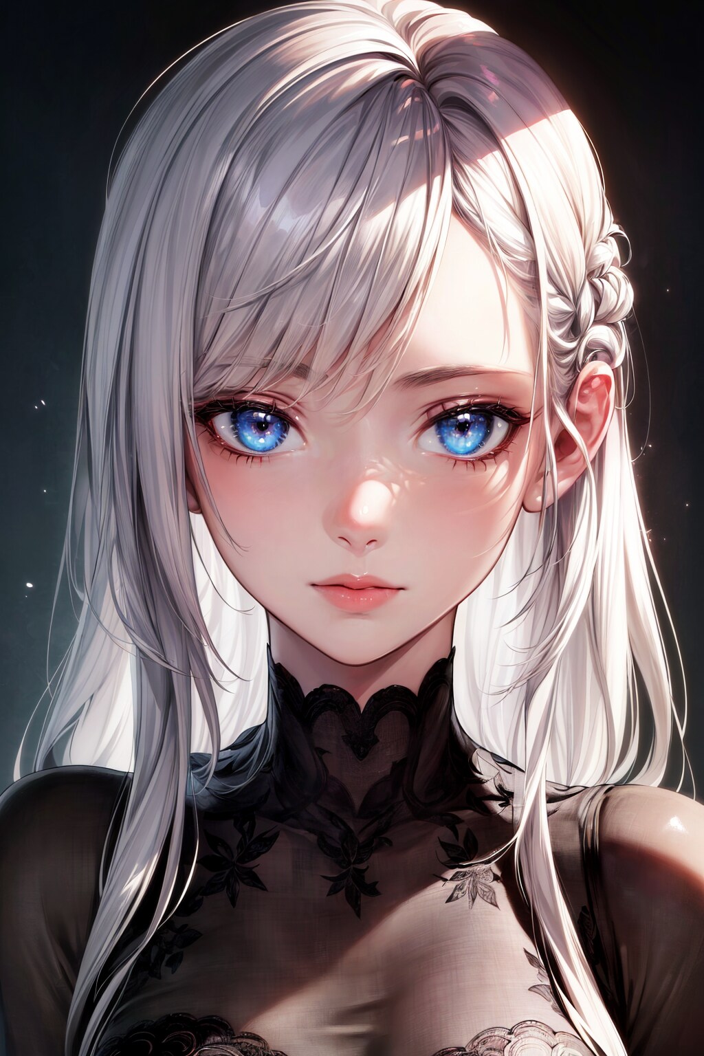 ヨルハ部隊の証明写真