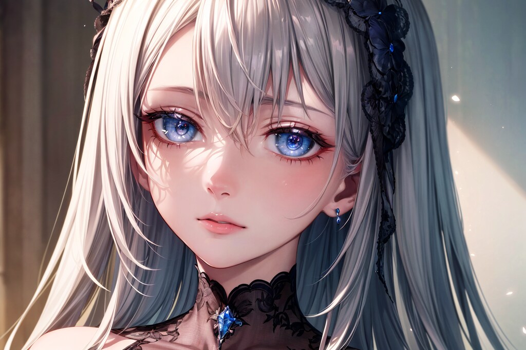 ヨルハ部隊の証明写真