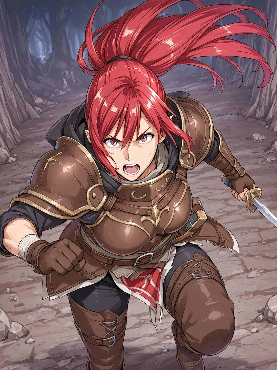 戦士の突撃 | の人気AIイラスト・グラビア