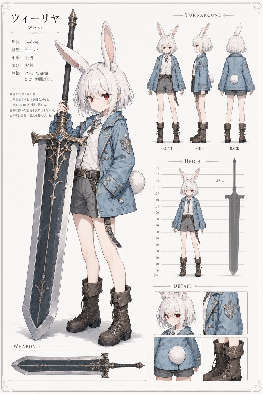 ウィーリヤ設定画風