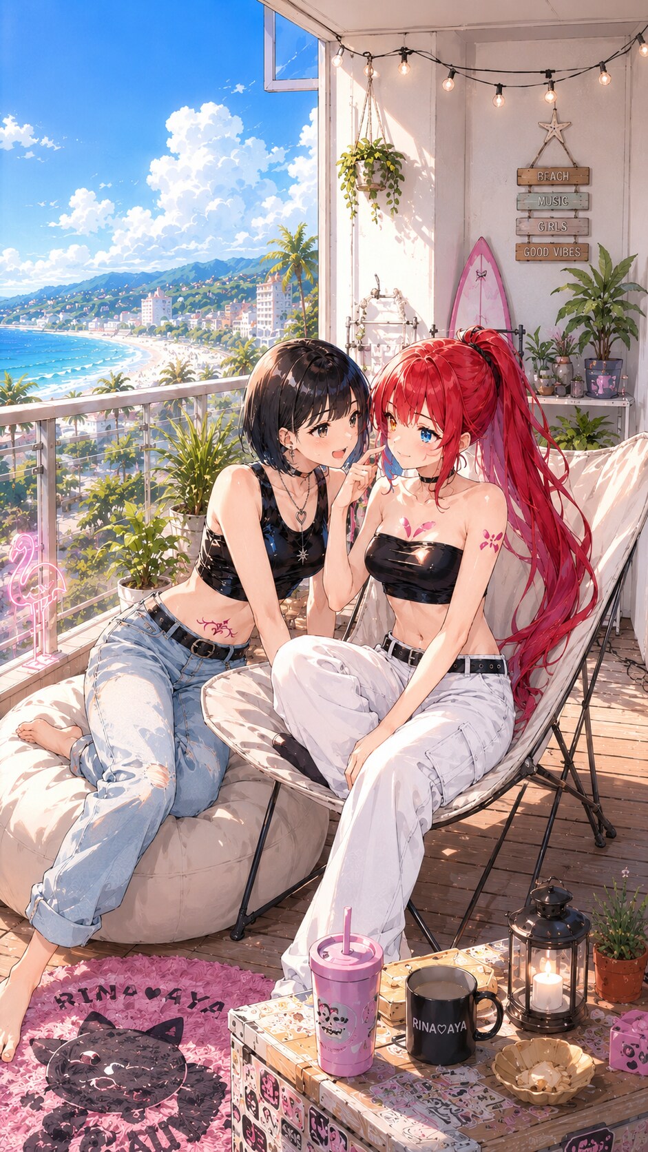 海が見えるマンション生活