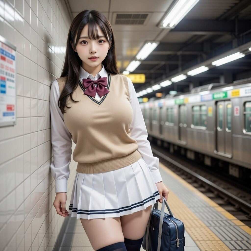 駅で待ち伏せ