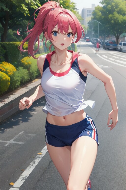 朝のランニング