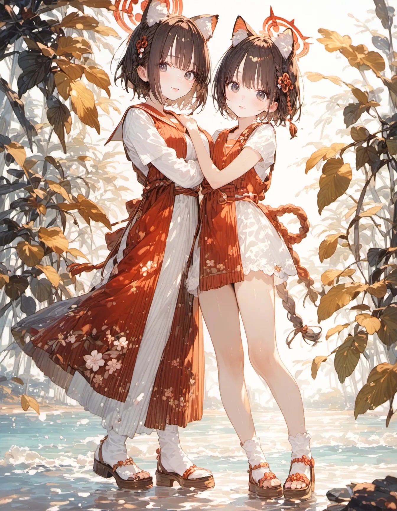 Twin Harmonies of the Grove | の人気AIイラスト・グラビア