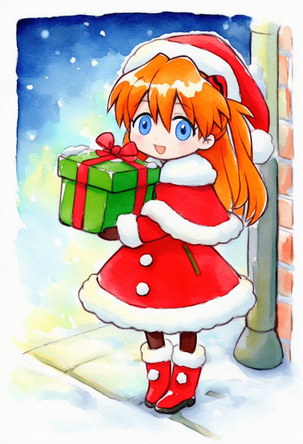 ちびサンタ (アスカ・ラングレー)