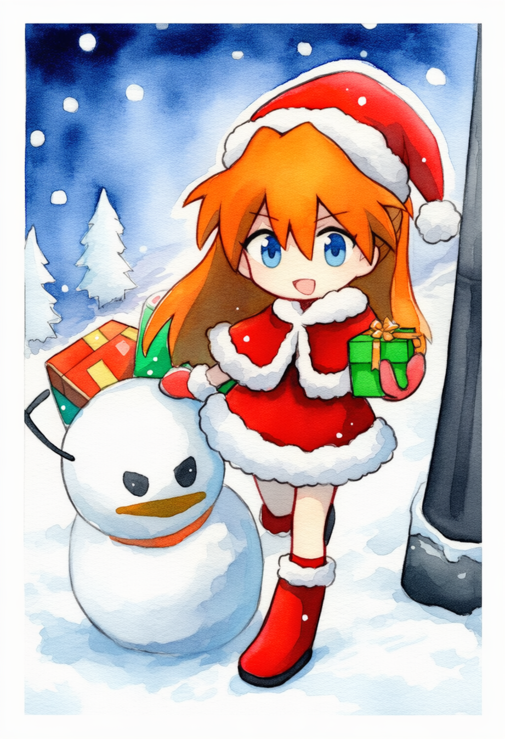 ちびサンタ (アスカ・ラングレー)