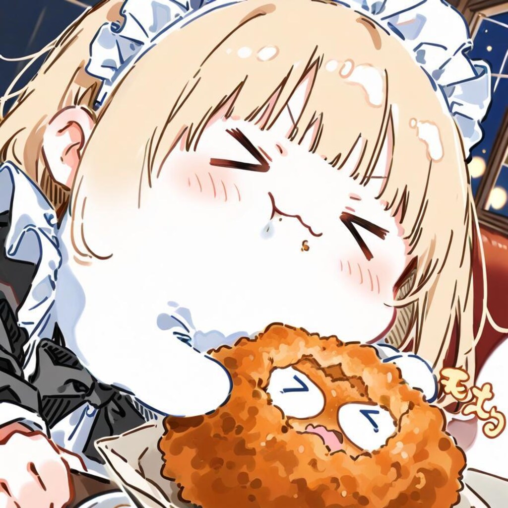 コロッケも 怪異もおジャンボ メイドちゃん👻