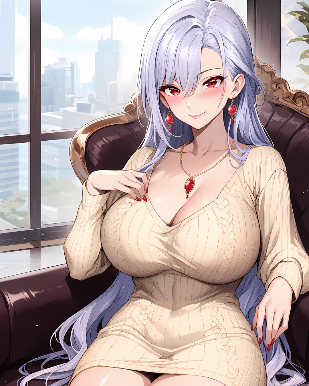 💛オフショルダーベージュ♡ミレナさん