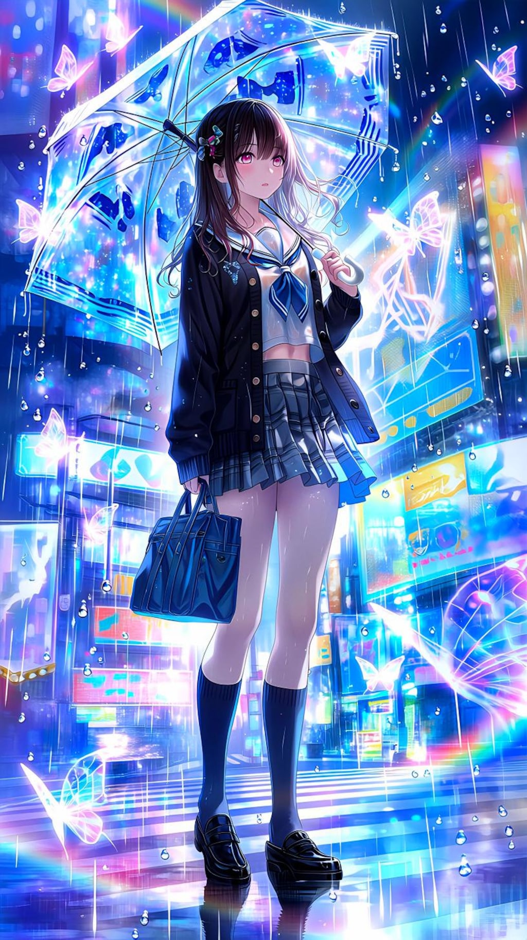雨の中のファンタジー
