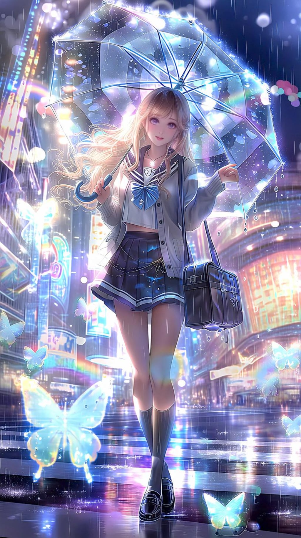 雨の中のファンタジー