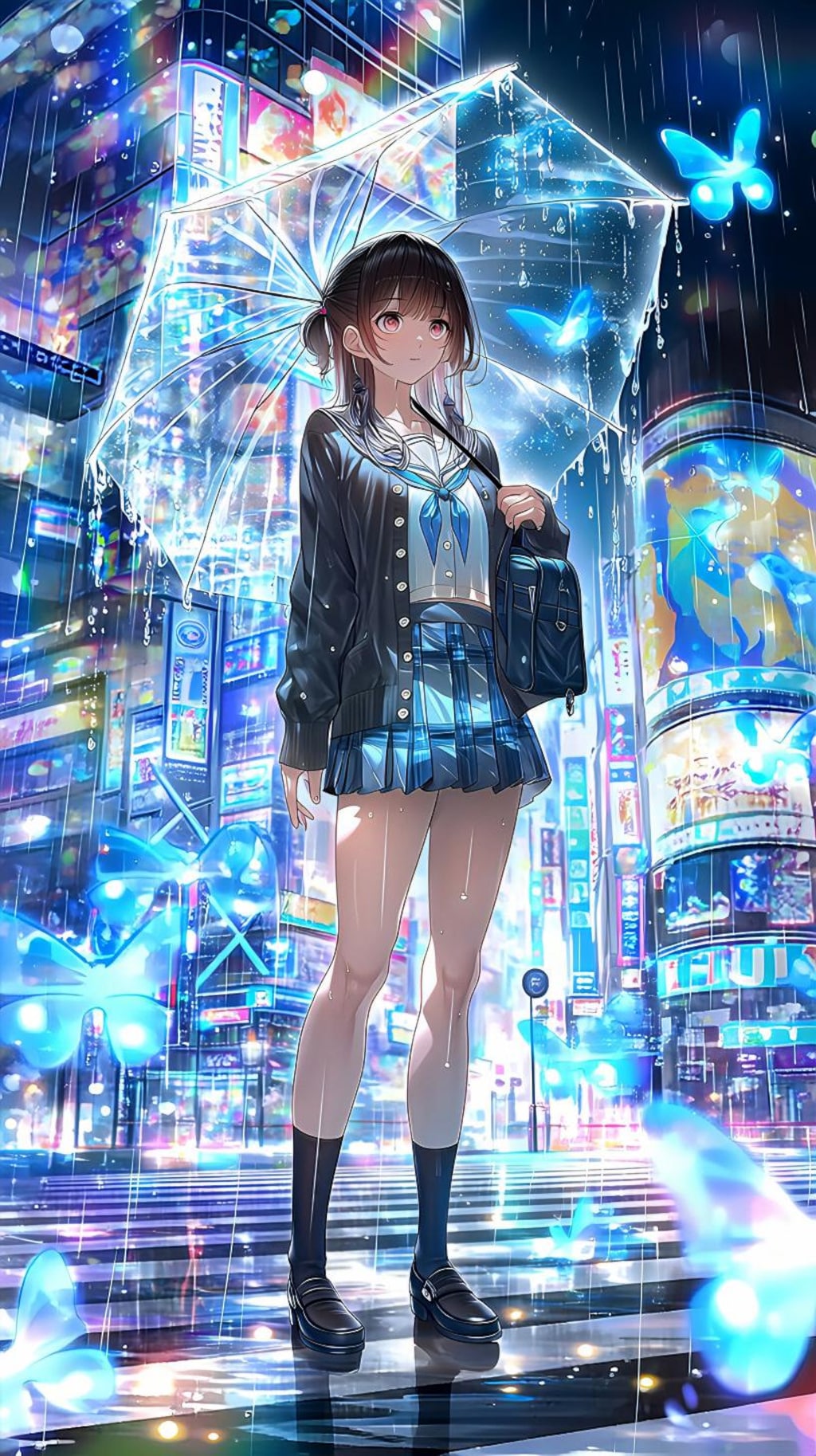 雨の中のファンタジー