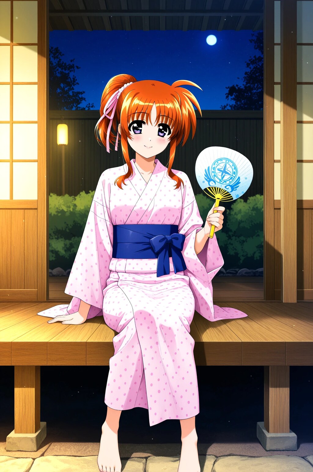 今年最後の浴衣姿