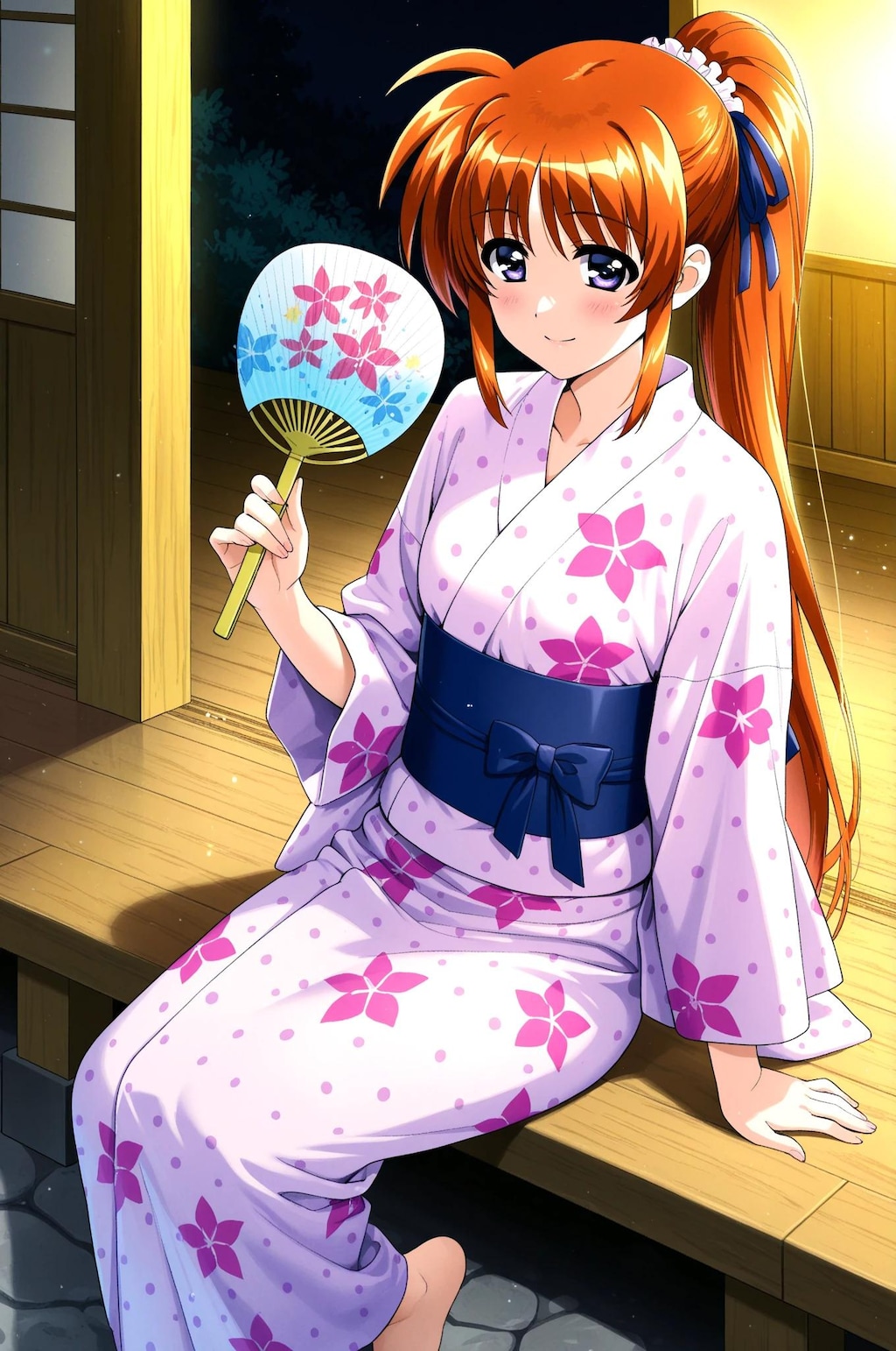 今年最後の浴衣姿