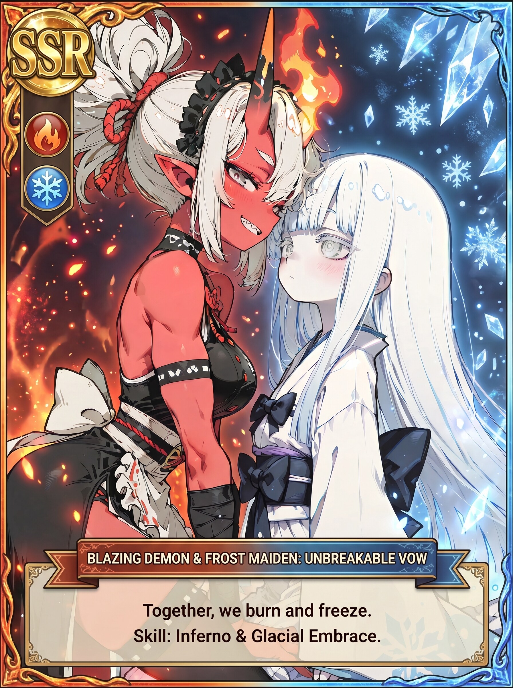 Crimson Blaze, Silent Frost