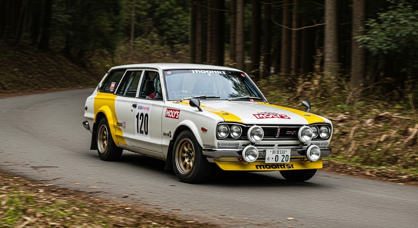 スカイラインワゴンラリーカー | の人気AIイラスト・グラビア