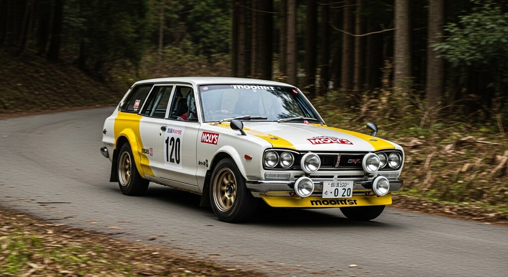 スカイラインワゴンラリーカー