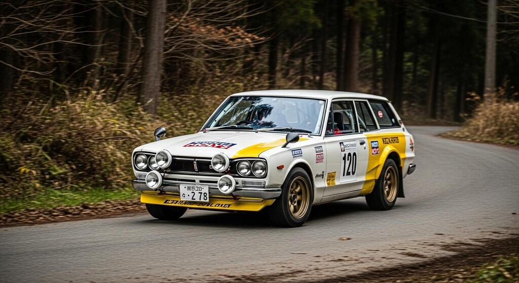 スカイラインワゴンラリーカー