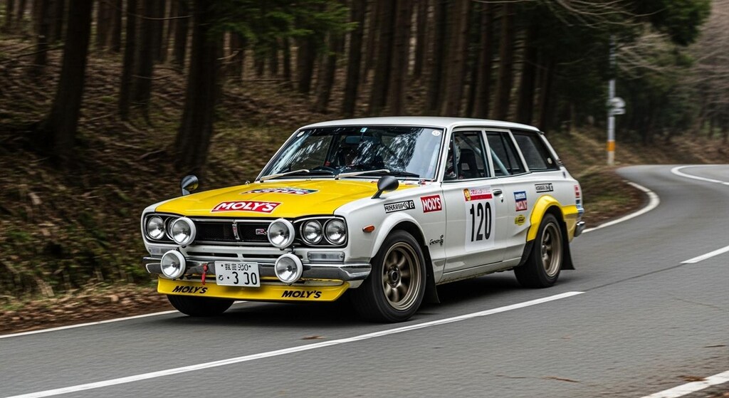 スカイラインワゴンラリーカー