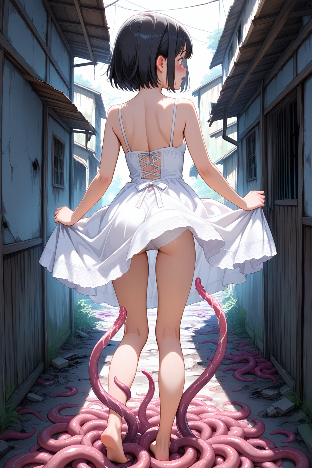 ただパンツが見たいだけの触手
