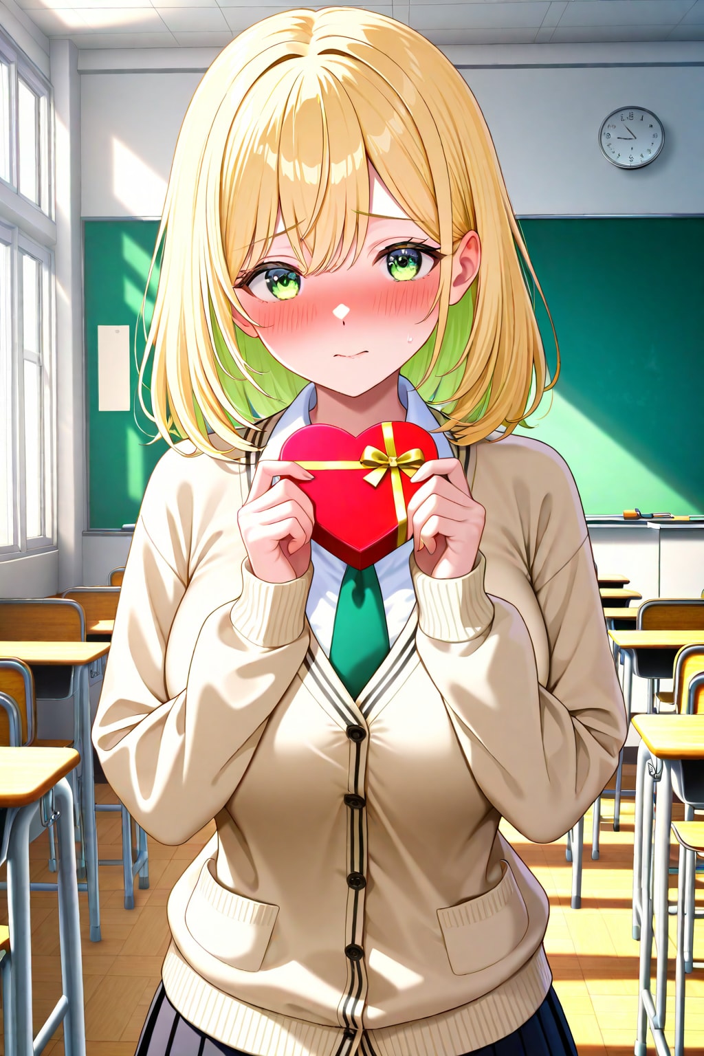 沙也ちゃんとバレンタイン | の人気AIイラスト・グラビア