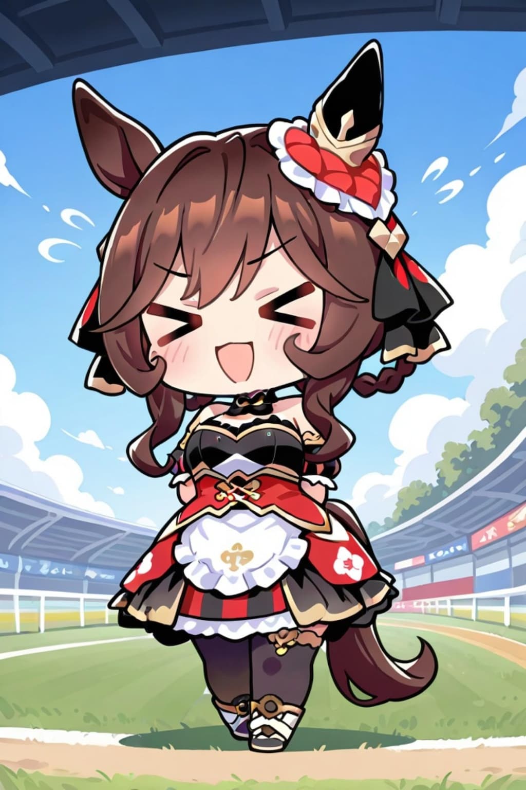 お誕生日のジェンティルドンナ🎂