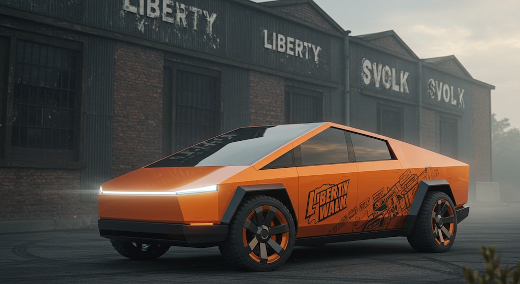 リバティーウォークテスラサイバートラック