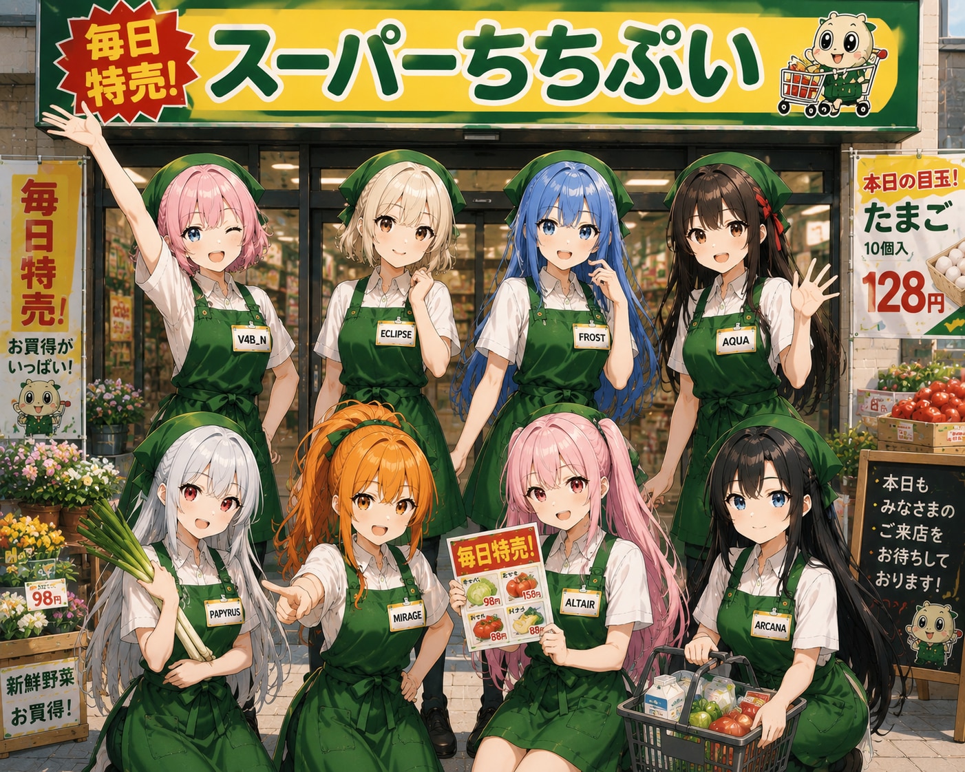 集合写真２ | の人気AIイラスト・グラビア