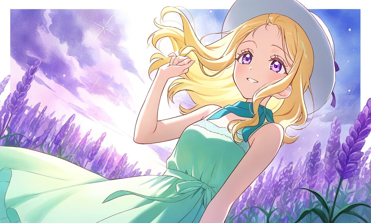 ラベンダーリゾート💙風鈴アスミ。