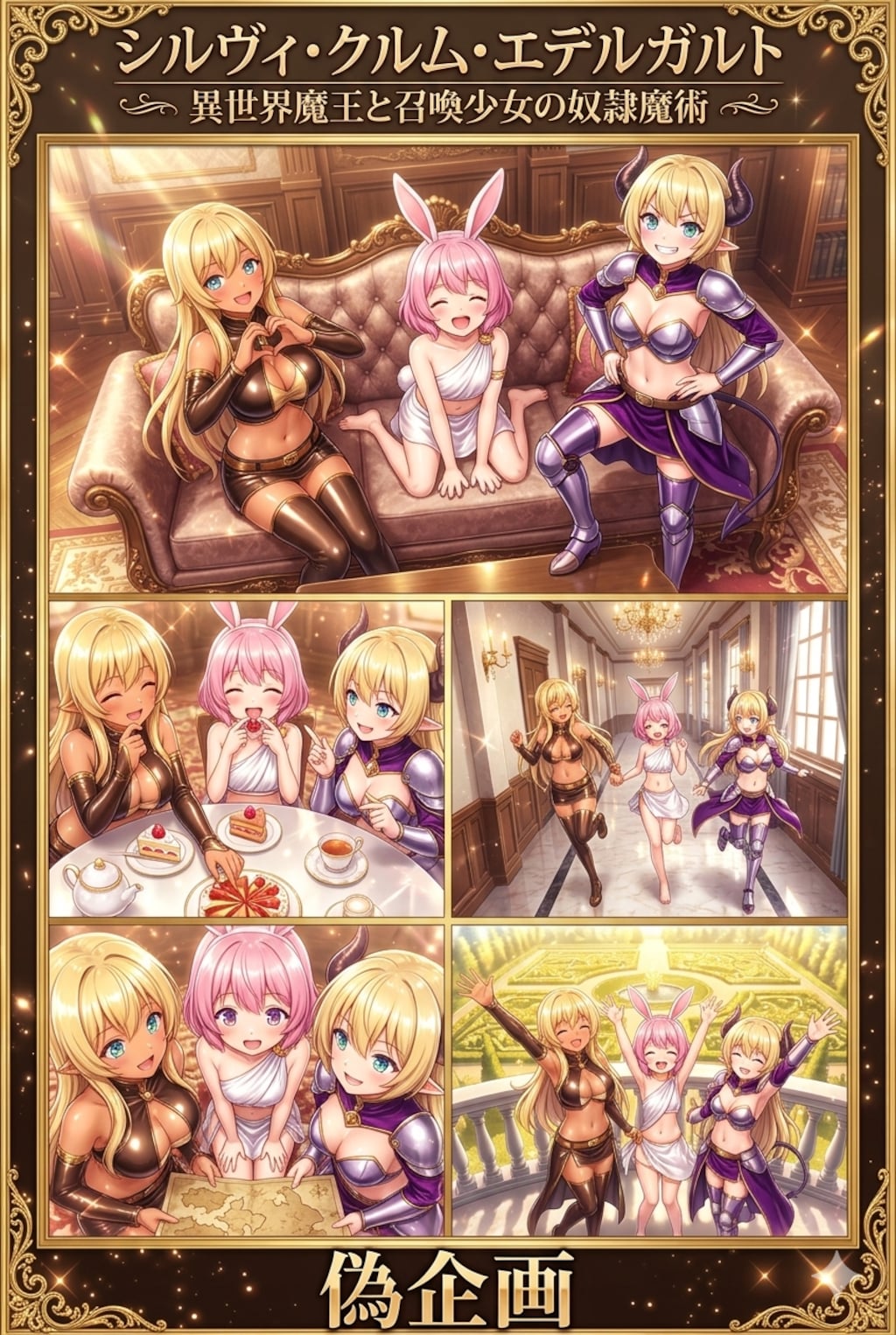 異世界魔王と召喚少女の奴隷魔術