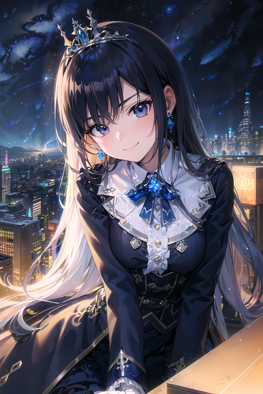 Blue Night | の人気AIイラスト・グラビア