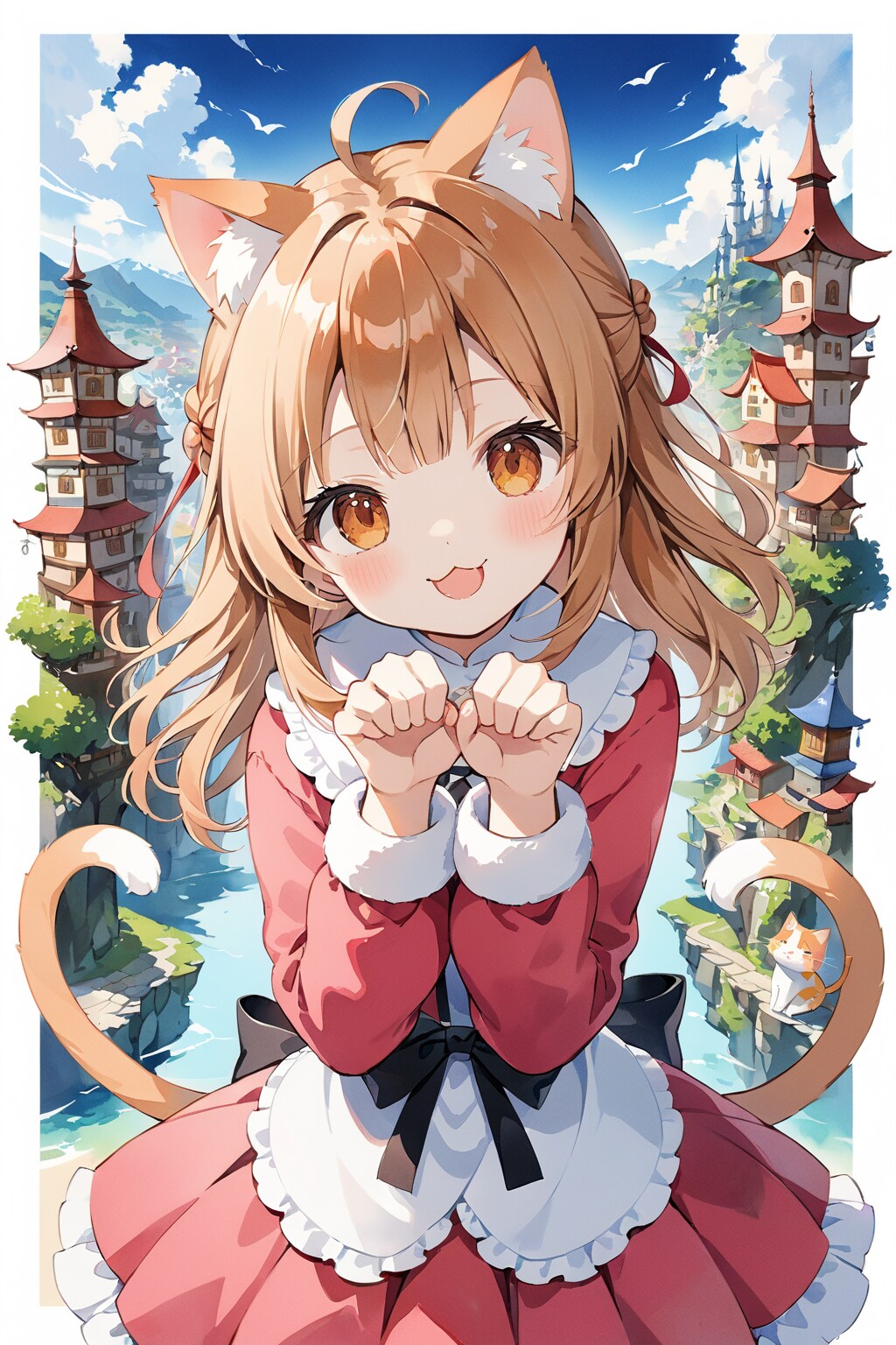 猫又娘。 | の人気AIイラスト・グラビア