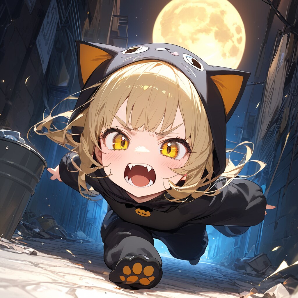 ねこの夜 | の人気AIイラスト・グラビア