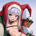 見えそうで見えないサンタさんたち 3枚目