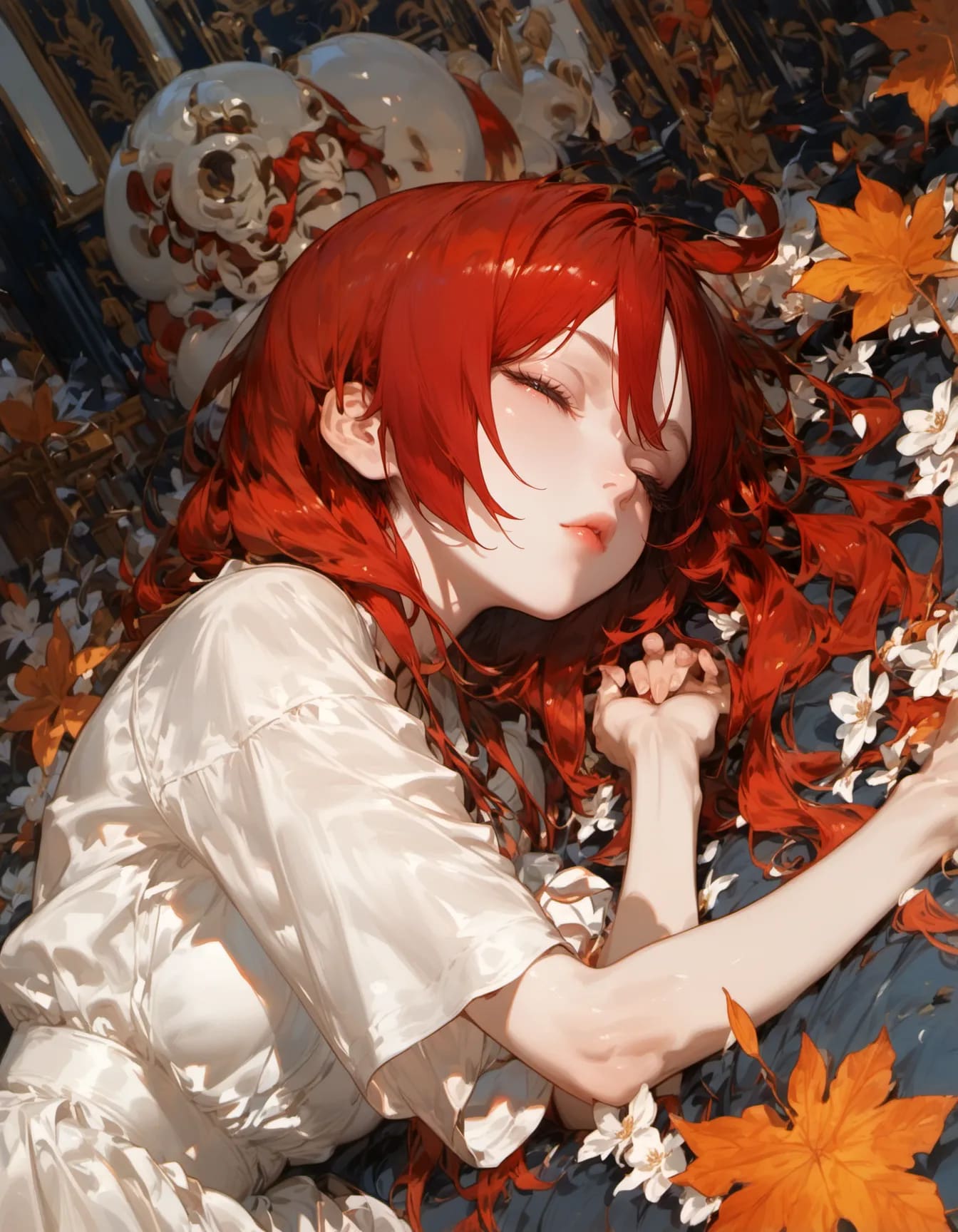 Autumn Sleeps Beside Me | の人気AIイラスト・グラビア